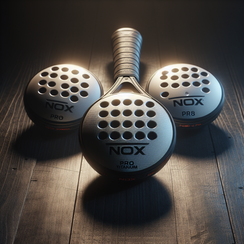 Bote x3 pelotas Nox Pro Titanium