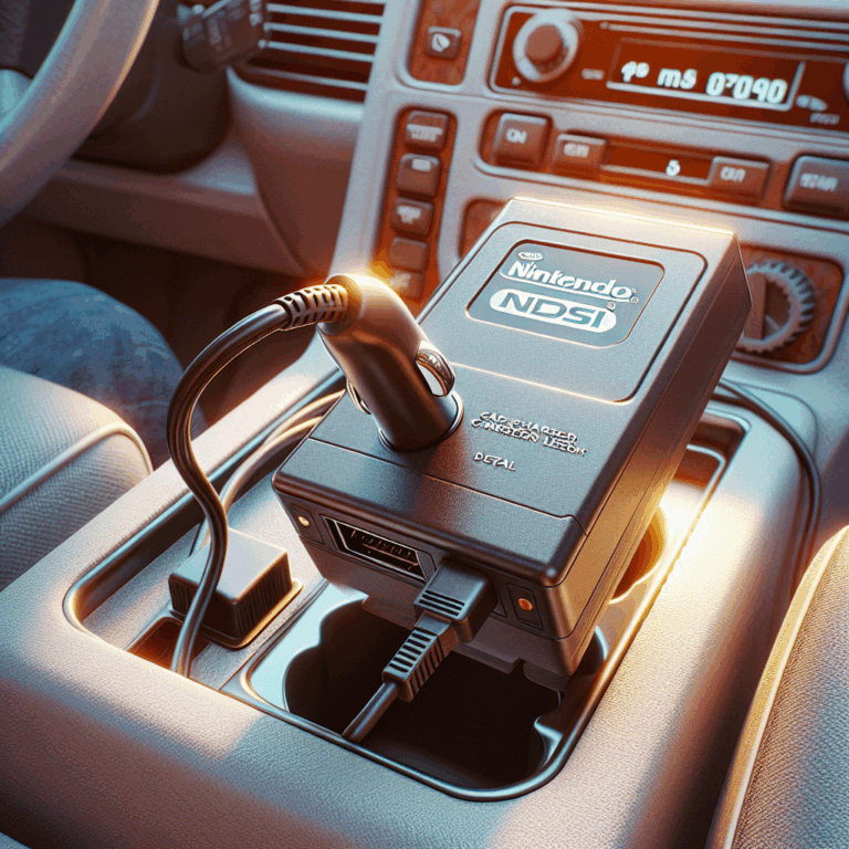 Cargador de coche para Nintendo NDSi