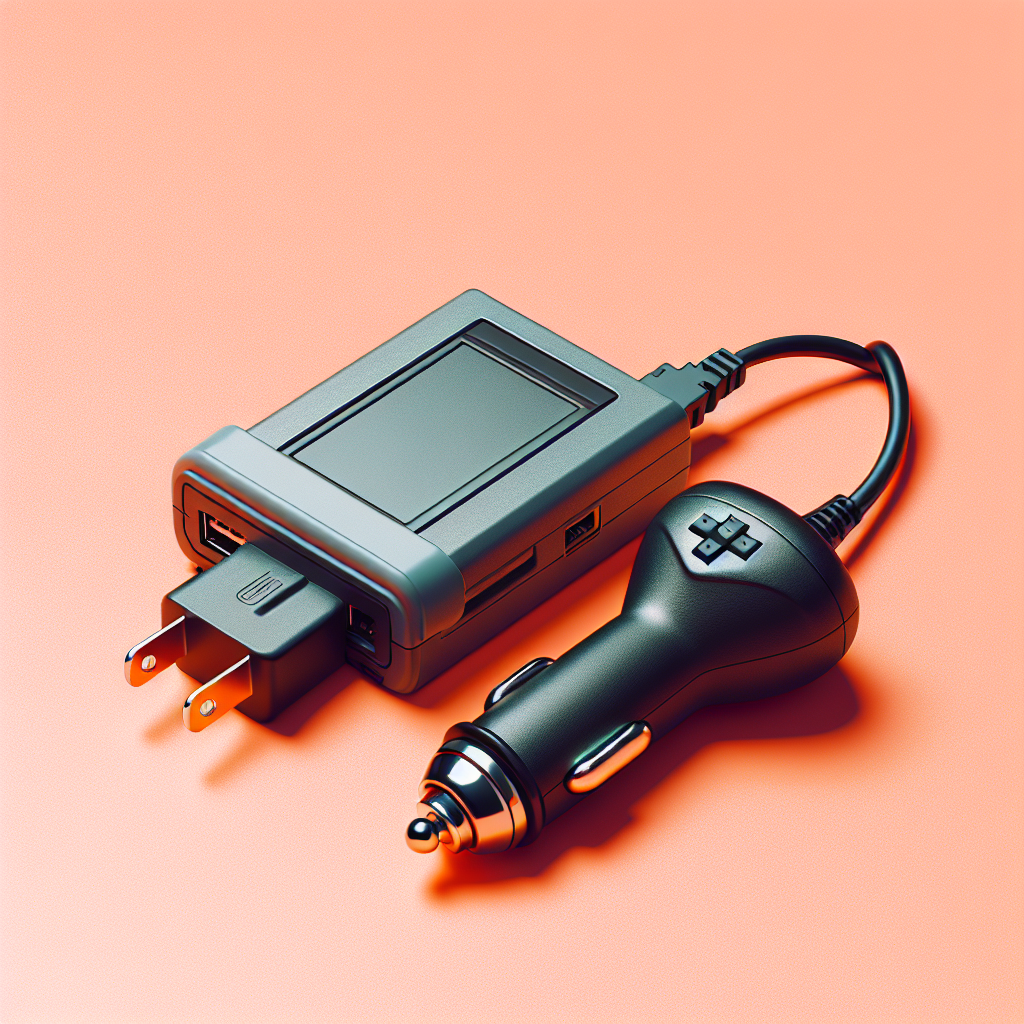 Cargador de coche para Nintendo NDS lite
